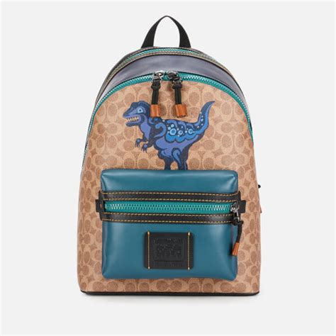 coach purse with dinosaur|coach rexy backpack.